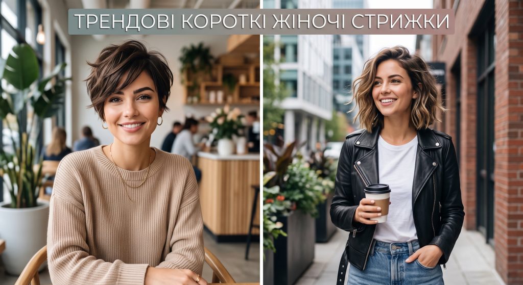 короткі стрижки для жінок