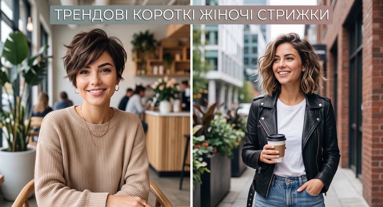 короткі стрижки для жінок