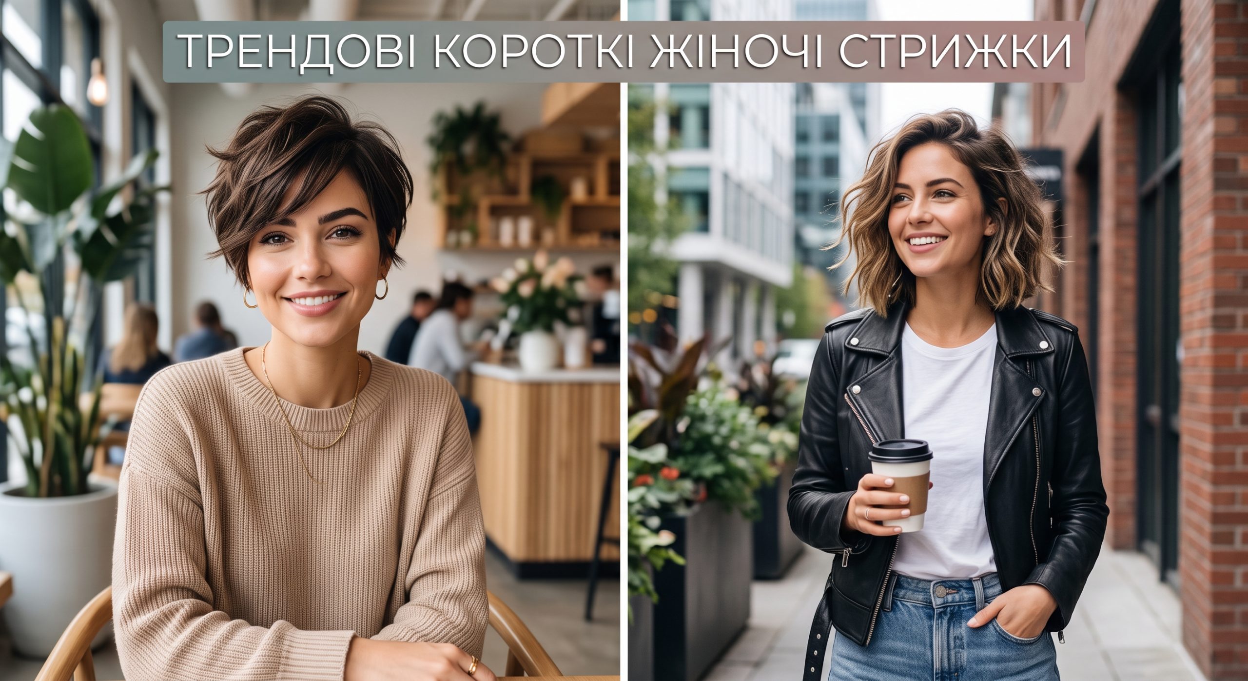 короткі стрижки для жінок